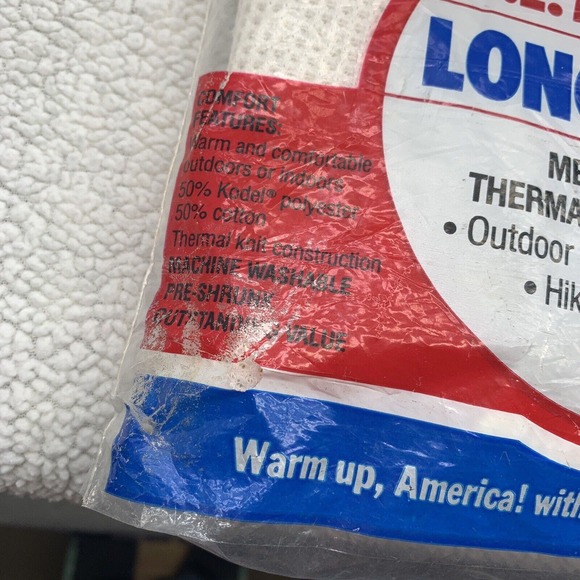 VTG JE Morgan Long Johns Mens XL 42-44 Thermal Underwear USA Outdoors Camping - Picture 2 of 4